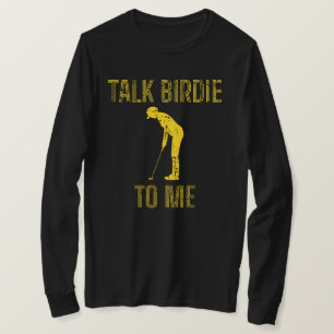 Camiseta Habla De Birdie Para Mí, Divertido Amante Del Golf