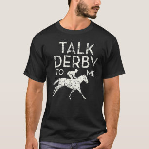 Camiseta Habla Derby Para Mí Carreras De Caballo Retro Kent