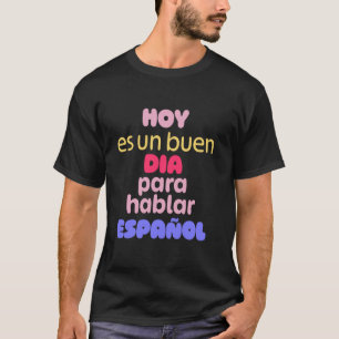 Camiseta Habla español SPA Educadores y Viajeros Unidos