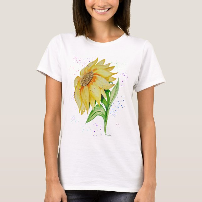 Camiseta Habla Jesús Girasol (Anverso)