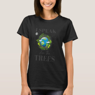 Camiseta Habla Por La Protección Ambiental De Los Árboles A