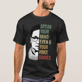 Camiseta Habla Tu Mente Incluso Si Tu Voz Sacude Las Citas