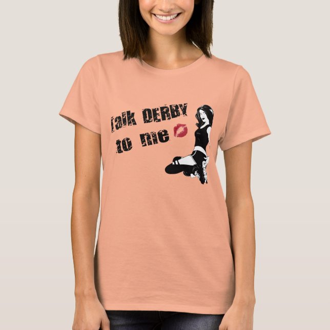 Camiseta habladme de derby (Anverso)