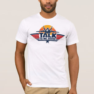 Camiseta Háblame Avión de Combate Ganso