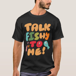 Camiseta Háblame de Peces (Crema)