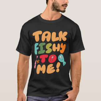 Camiseta Háblame de Peces (Crema)