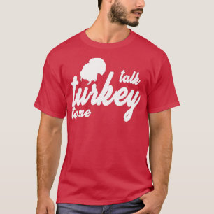 Camiseta Háblame de Turquía de Acción de Gracias