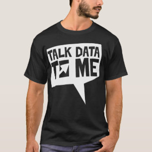 Camiseta Háblame del análisis científico Geek An
