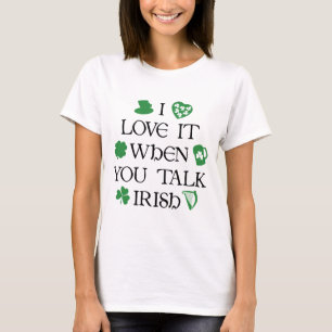 Camiseta Háblame irlandés
