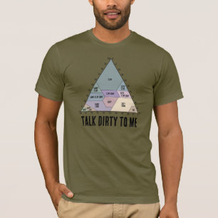 Camiseta Háblame Sucio - Diagrama de Textura del Suelo