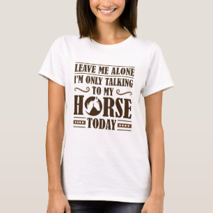 Camiseta Hablando con mi caballo