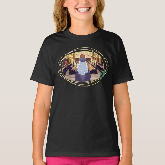 Camiseta Hablando en el Gran Salón de Hogwarts (Anverso)