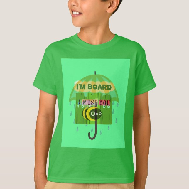 Camiseta Hablando en sentido amplio, te echo de menos: text (Anverso)