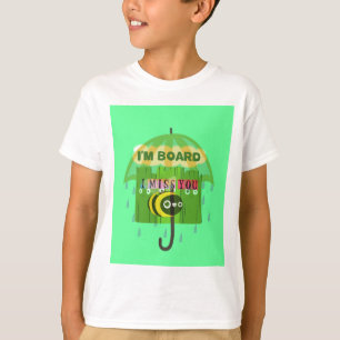 Camiseta Hablando en sentido amplio, te echo de menos: text