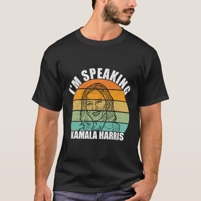Camiseta Hablando Kamala Harris Por Vp Para El Pueblo 2020 (Anverso)