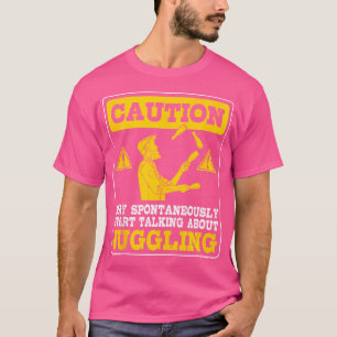 Camiseta Hablando Sobre Malabarismo Experto en Malabarismo 