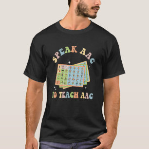 Camiseta Hablar AAC para enseñar AAC