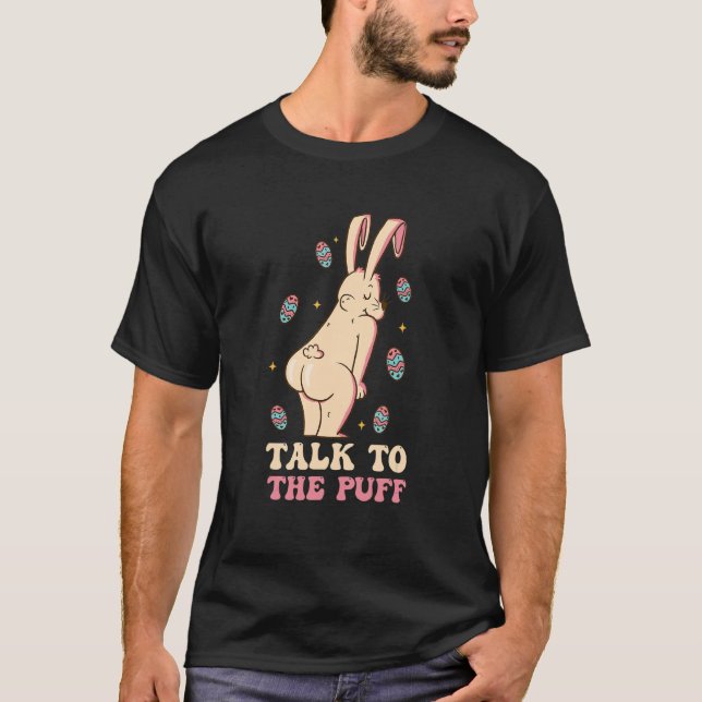 Camiseta Hablar Con El Conejo De Pascua (Anverso)
