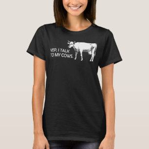 Camiseta Hablar Con Mis Vacas vacas vaca ganado ganadero g