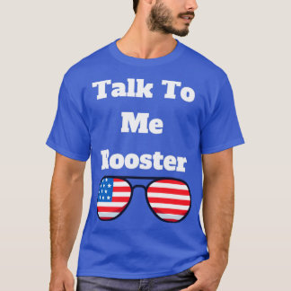 Camiseta hablar conmigo rooster
