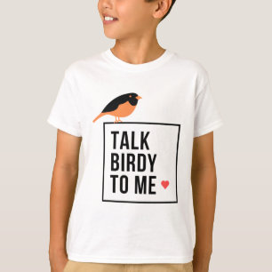 Camiseta Hablar de birdy a mi versión original