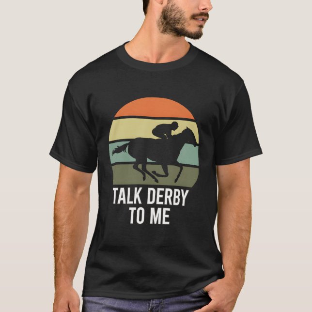 Camiseta Hablar De Derby A Mí (Anverso)