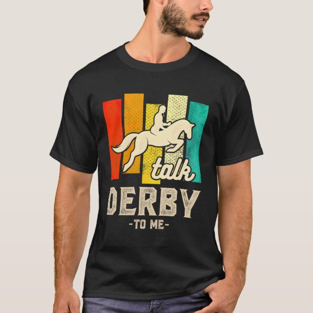Camiseta Hablar De Derby A Mí (Anverso)