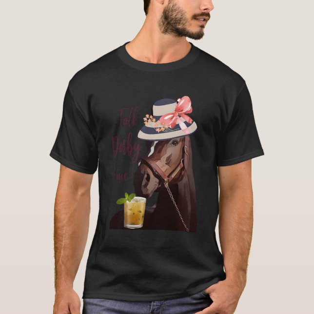 Camiseta Hablar De Derby A Mí Mint Juleps Derby Horse Carre (Anverso)