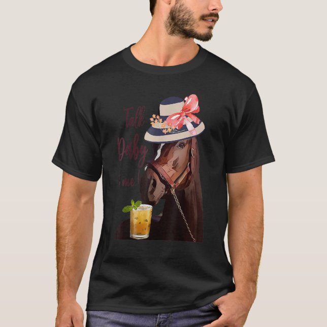 Camiseta Hablar De Derby A Mí Mint Juleps Derby Horse Carre (Anverso)
