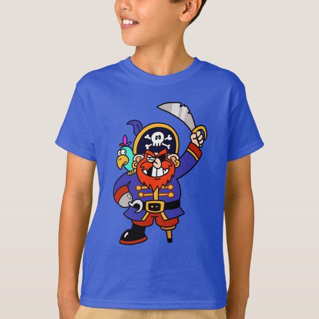 Camiseta Hablar de piratas o andar por el planeta (Anverso)