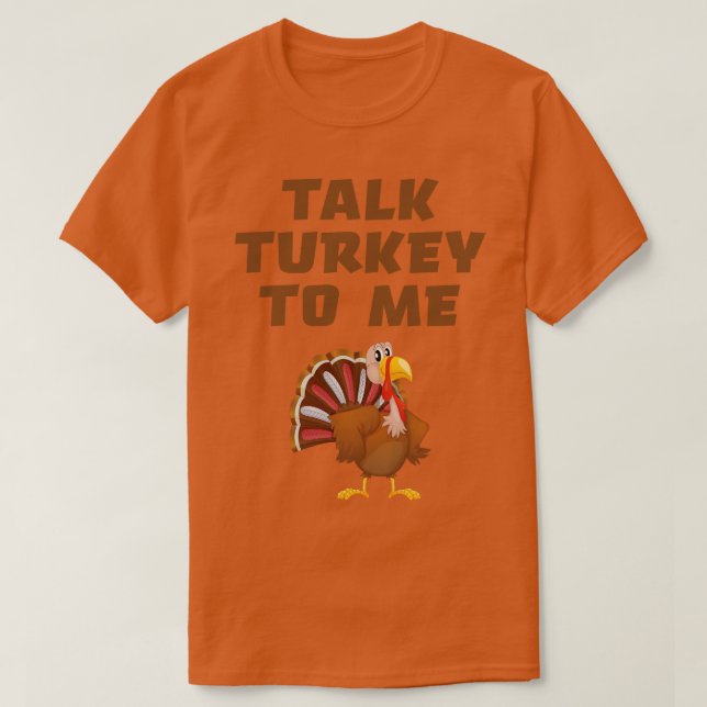 Camiseta Hablar de Turquía conmigo (Diseño del anverso)