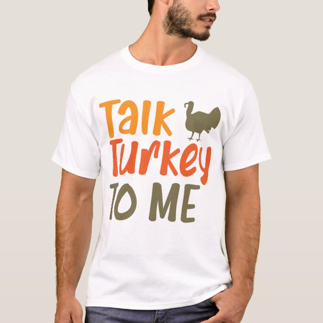 Camiseta Hablar De Turquía Para Mí Una Cita Graciosa (Anverso)