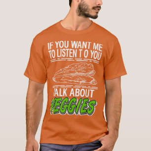 Camiseta Hablar de Veggies Vegetarian Healthy Gift