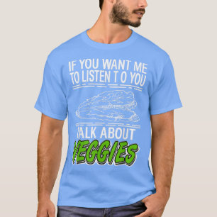 Camiseta Hablar de Veggies Vegetarian Healthy Gift