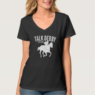 Camiseta Hablar Derby Para Mí Derby Day Carreras De Caballo