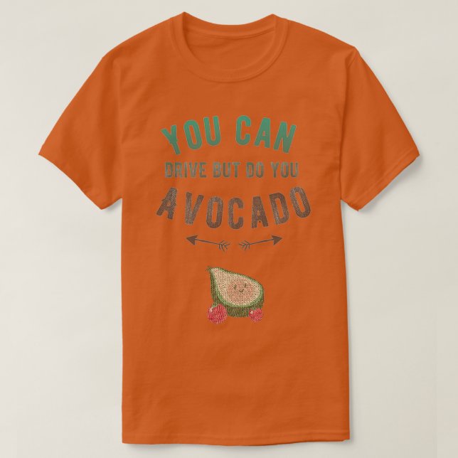 Camiseta ¿Hablas aguacate? (Diseño del anverso)