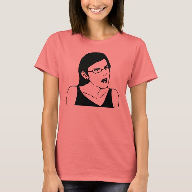 Camiseta ¿Hablas en serio? Femenino (Anverso)