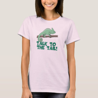 Camiseta Hable con la iguana del lagarto de cola