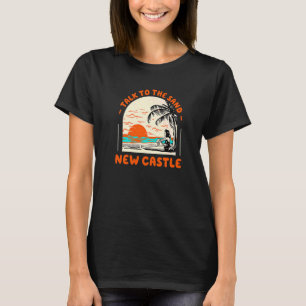Camiseta Hable Con La Playa De Sand New Castle New Hampshir