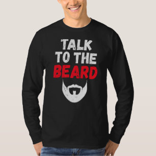 Camiseta Hable Con Los Hombres Con Barba Viking Bearded