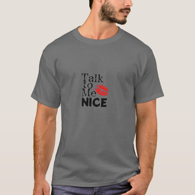 Camiseta Hable conmigo NIZCE (Anverso)