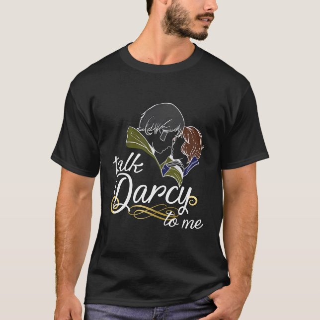 Camiseta Hable Darcy Conmigo El Prejuicio Del Orgullo De Bo (Anverso)