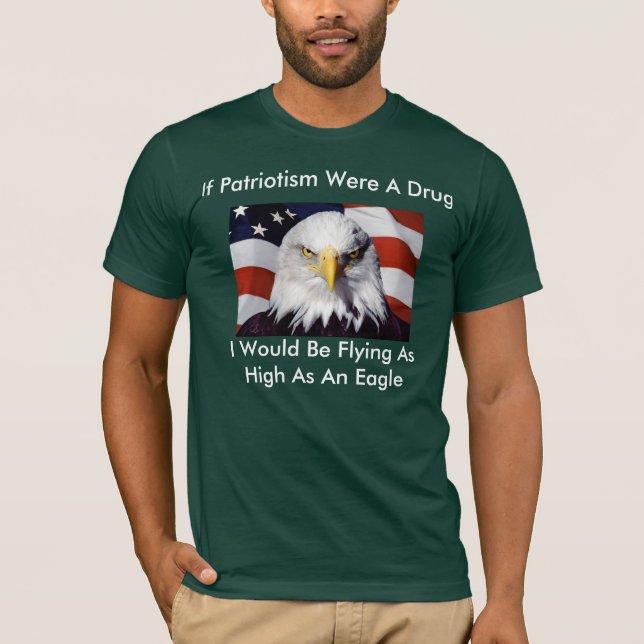 Camiseta Hable de su patriotismo (Anverso)