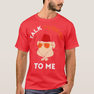Camiseta Hable De Turquía Conmigo Leg Day Divertidos Gracio