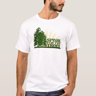 Camiseta Hable para los árboles