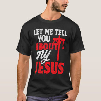 Camiseta Háblele Usted Acerca De Mi Jesús Dios Creyente Bib