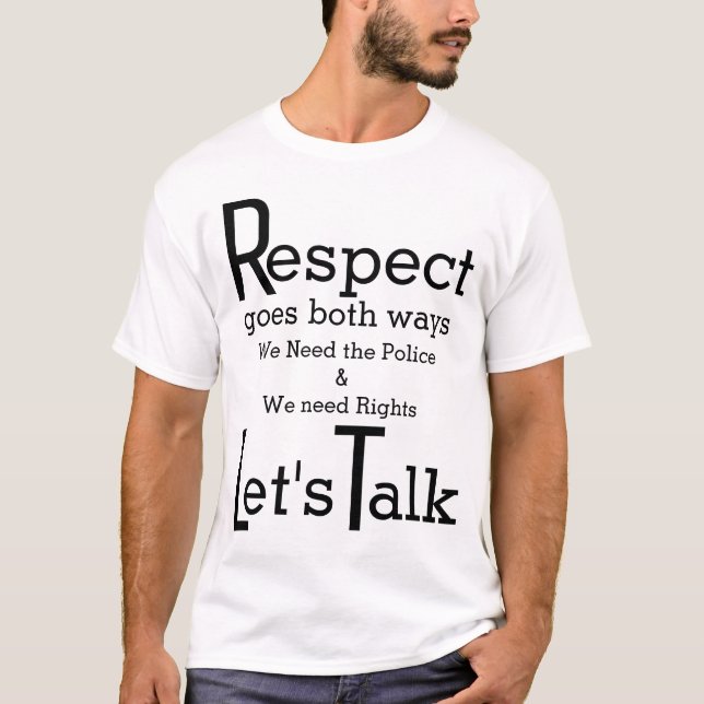 Camiseta Hablemos (Anverso)