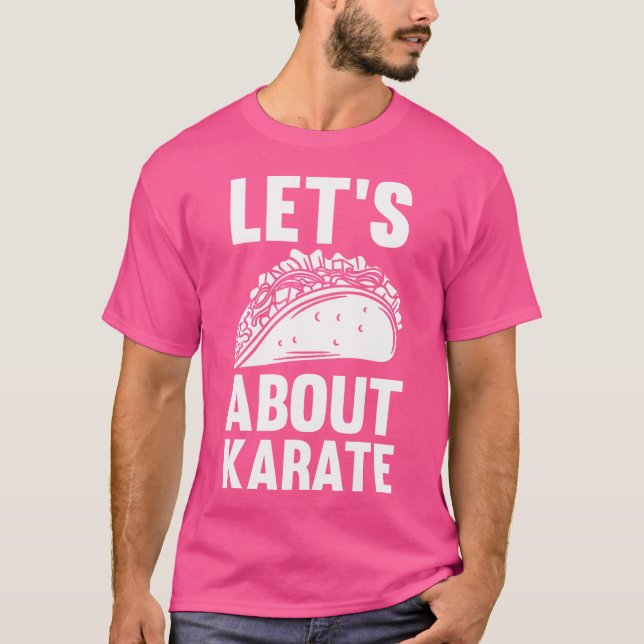 Camiseta Hablemos De Karate Tacos (Anverso)