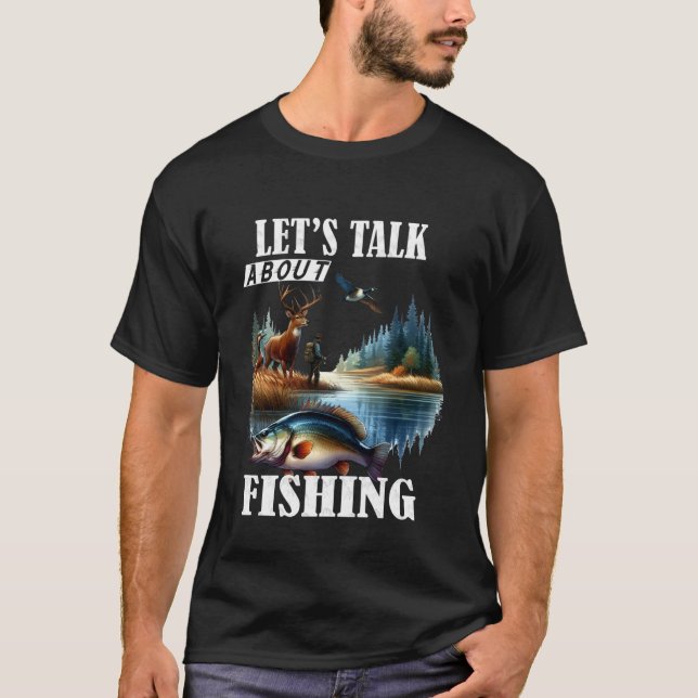 Camiseta Hablemos de la pesca (Anverso)