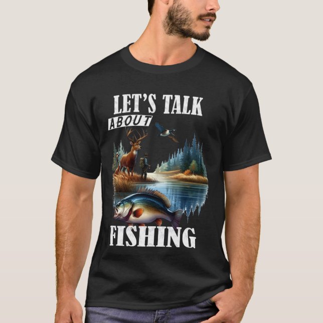 Camiseta Hablemos de Pesca (Anverso)